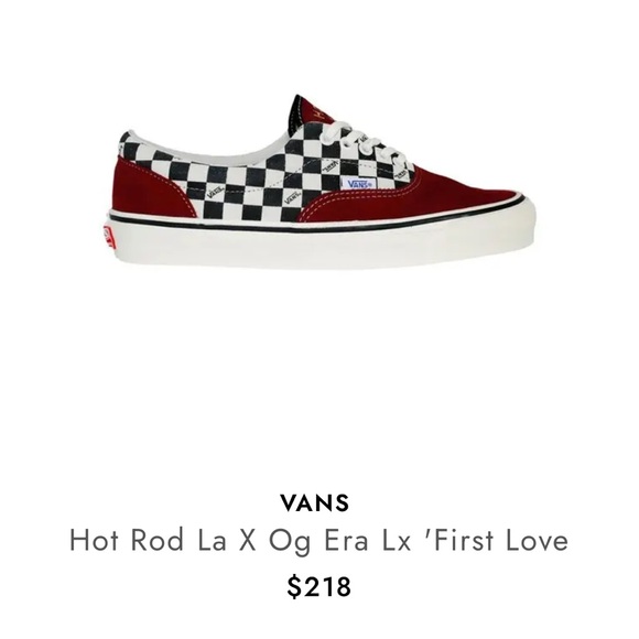 New limited edition Vans x Hot Rod LA collab 
The Hot Rod LA x OG Era LX